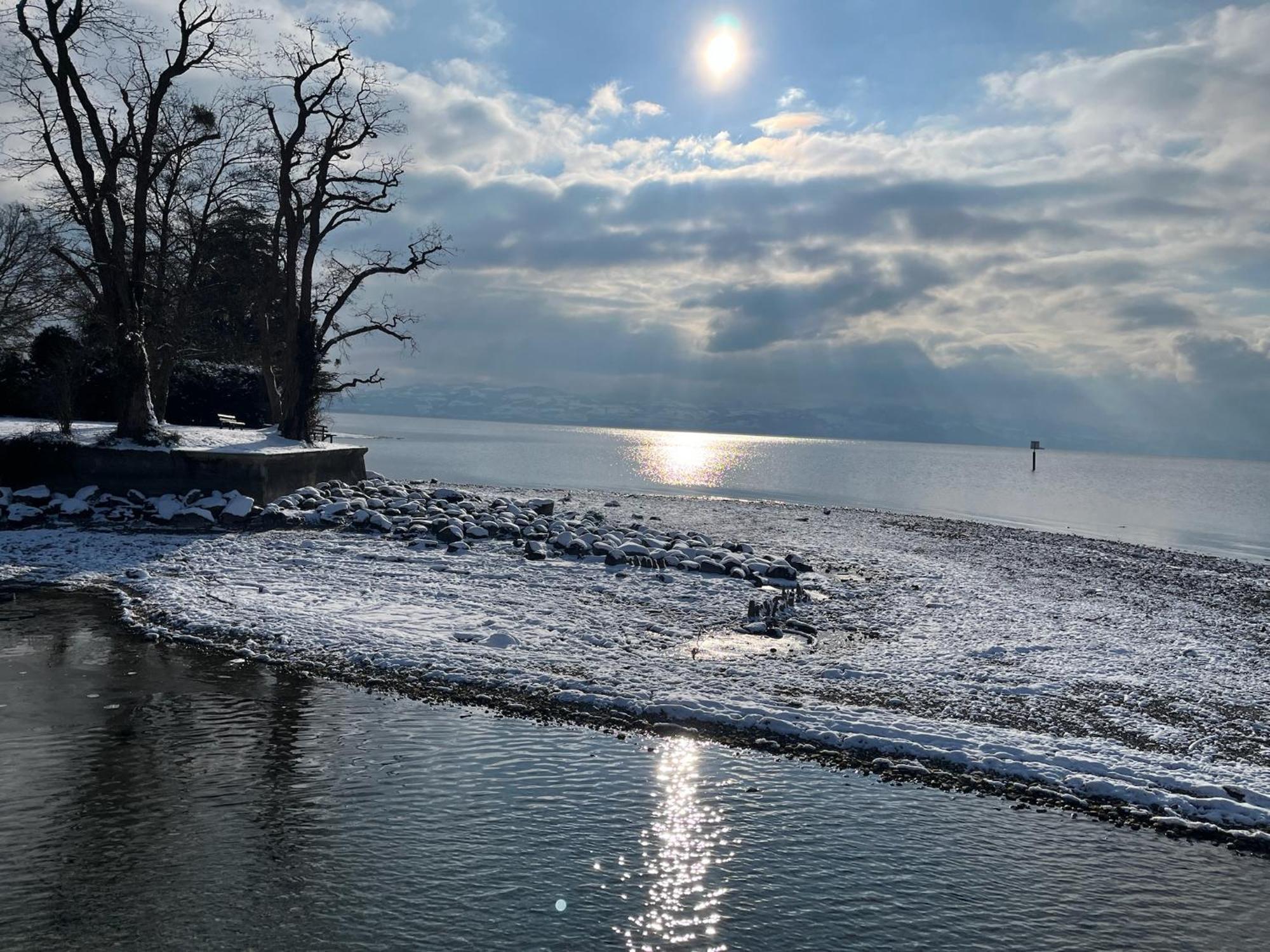 Maisonette Am See 노넨혼 외부 사진